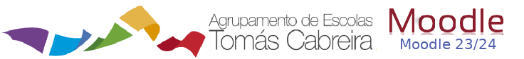 Logo of Moodle do Agrupamento de Escolas Tomás Cabreira - eLearning